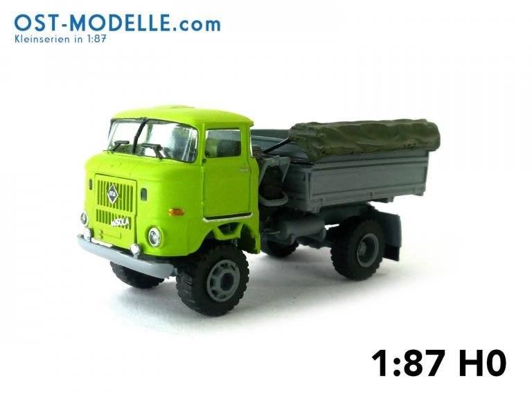 IFA W50LA ND 3-Seitenkipper hoher Bordwand geschl. Plane